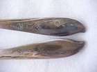 Silver Plate Baby Fork   Spoon 1847 Rogers Bros Springtime