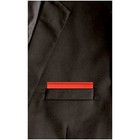 Thedappertie - Men s Solid Flat Double Toned Pre Folded Pocket Square On Card