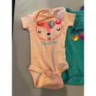 Baby Girl Clothes Newborn - 3 -  9 Months Bodysuits One Piece Bundle Of 5
