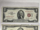 Lot Of 3 1953 Red Seal 2 Dollar United States Notes Bills Early Aa Block Antique