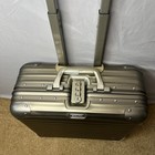 Rimowa Lufthansa Aluminum Topas 2-wheel Business Trolley Cabin Carry-on  read