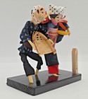 Vintage Japanese Tamatsukuri Yasugibushi Dance Dolls Figures Hyottoko Folk Art