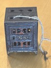 Antique J    E  Stevens Cast Iron Safe Still Bank Pat  1891     With Working Key