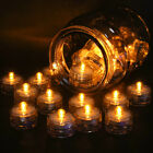 12x Waterproof Led Submersible Candles Tea Light Wedding Floral Party Decoration