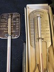 6 Vtg Glass Thermostat thermometer Taylor  Culinaire fairgrove Lot
