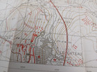 Ww1  enemy Organisation  Trench Map Featuring Le Cateau  Solesmes  Quievy Etc