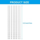 Cionyce Scroll Saw Blade  12 Pcs Spiral Blades For Wood  7  Black