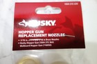 Hopper Gun Texture Sprayer Replacement Nozzles  3-pack  3 16   1 4 Inch  5 16 