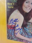Lucille Ball  Lucie Cover Tv Magazine Plaque   Wedding Article Signed Coa  Video