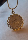 1990 Tanzania Rabbit Coin Necklace