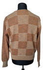 Yves Saint Laurent Pour Homme Cardigan Homme Man Sweatshirt 80 90s Vintage Jh6926