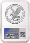 2026 W Enhanced Uncirculated Silver Eagle Ngc Ms 70 Uc  Fr 250th Bell Pre-sale 3