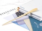 Musrod 9  Golden Metal Letter Opener With Minimalist 1 Pack - Matte