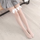 3 Pairs Sheer Stockings Thigh High Over Knee Sock Japanese Maid Sexy Lolita Lady