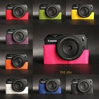 For Canon Eos-m Handmade Genuine Real Leather Half Camera Case Bag Cover