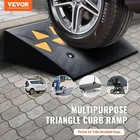 Vevor 5  Rubber Curb Ramp  33069 Lbs Capacity Driveway Ramps  2-pack