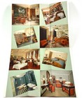 C1950 s Vintage     Brussels Palace Hotel     Bruxelles     Fold-out Brochure   Map