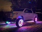 4x 15 5   Quad Row Led Wheel Lights For Truck Car Chasing Color Serie Rim Lights