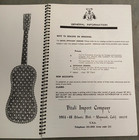 Vintage Vitali Import Company Catalog 1960s 70s  Luthier Supplies Violin guitar