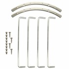 Chrome 12    Sub Woofer Bar Speaker Grill Covers For 12-inch Car Audio Subwoofer