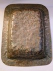 Antique Arts   Crafts Hand Hammered Copper Tray Catchall 7 25 X 5 5