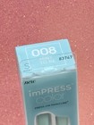 Kiss Impress No Glue Press-on Nails Manicure Short Color 008 Mint To Be