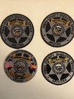 Arizona  Police - Lot Of 10  Pinal County Sheriff Rank Patches  Az  Police