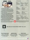 Isuzu 1984 Dealer Brochure
