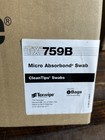 Texwipe Tx759b Micro Absorbond Cleantips Swabs 5 Bags 500 Swabs