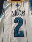 Game Worn  New Orleans Hornets Nba Jersey  2 Jarret Jack White  blue yellow