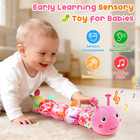 Baby Toys Musical Caterpillar  Infant Stuffed Animal For 0-6 6-12 Months With Cr