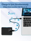 Usb 3 0 Cable Cord For Slim Portable External Hard Drive Hdd Seagate Backup Plus
