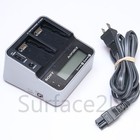 Genuine Sony Dual Battery Ac Adaptor Charger For Np-fv100 Fh100 Fp100 - Original