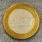 Bally s Hotel   Casino  10 Gaming Token  999 Fine Silver Limited Edition L v  Nv