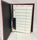              Vintage Life-time Telephone Address Book Dry Erase Apollo Exports             