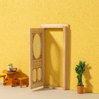 1 12 Scale Dollhouse Dolls House Hollow Screen Door Miniature Unpainted Wooden