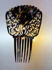 Tortoise Shell  Mantilla-style Hair Comb  Ex Condition  Collection Of Mac Able