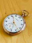 2m931 Viking Silver Pocket Watch  Cal 534