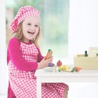 Montessori Wooden Pretend Play Food And Kitchen Cutting Tools Set - Children Toy