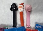 Pez Lot Of 11 Disney Princess Garfield Santa Piglet Truck Squidward Darth   