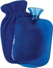 Carex Hot Water Bottle With Cover  Rubber  Heat cold Therapy  Pain Relief