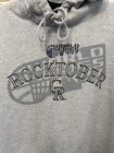 Vintage World Series 2007 Rocktober Colorado Rockies Hoodie 2xl