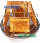 Camp Stove Toaster Outdoor  Foldable Stainless Steel Toaster For Camping  Holds
