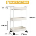 Baby Diaper Caddy Plastic Movable Cart For Newborn Nursery Essentials Diaper    