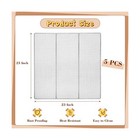 New 23 X 23  Donut Fryer Screen  5-pack  Heavy-duty Woven Mesh Screen  16 Gau   