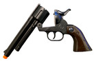 Gonher Cowboy Revolver Cavalry 12 Shot Cap Gun Faux Wood Grip Made In Spain