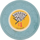 Bonanza Hotel Casino Las Vegas Nevada  1 Chip 1969