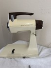 Vintage Sunbeam Mixmaster 12 Speed Mixer Biege With Bowl And Mixer Tested