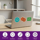 Custom Vinyl Stickers Your Logo  Waterproof Business Labels Die Cut Decals