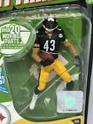 2010 Series 1 Mcfarlane Playmakers Troy Polamalu Pittsburgh Steelers Action Fig 